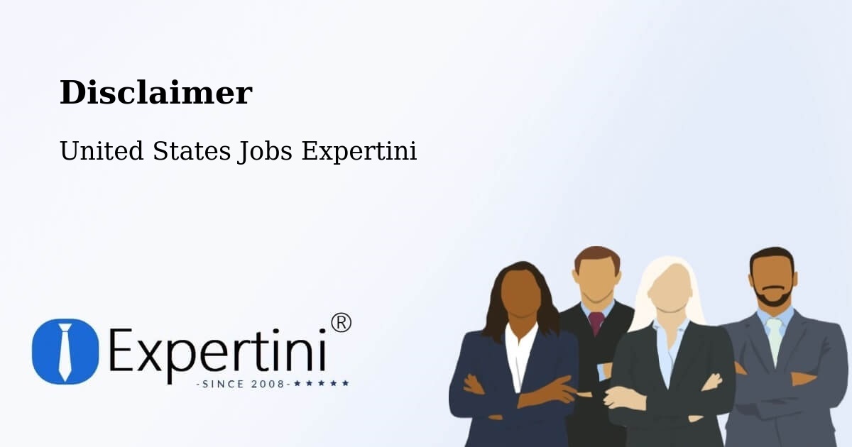 Disclaimer – Stonybrook - United States Jobs Expertini